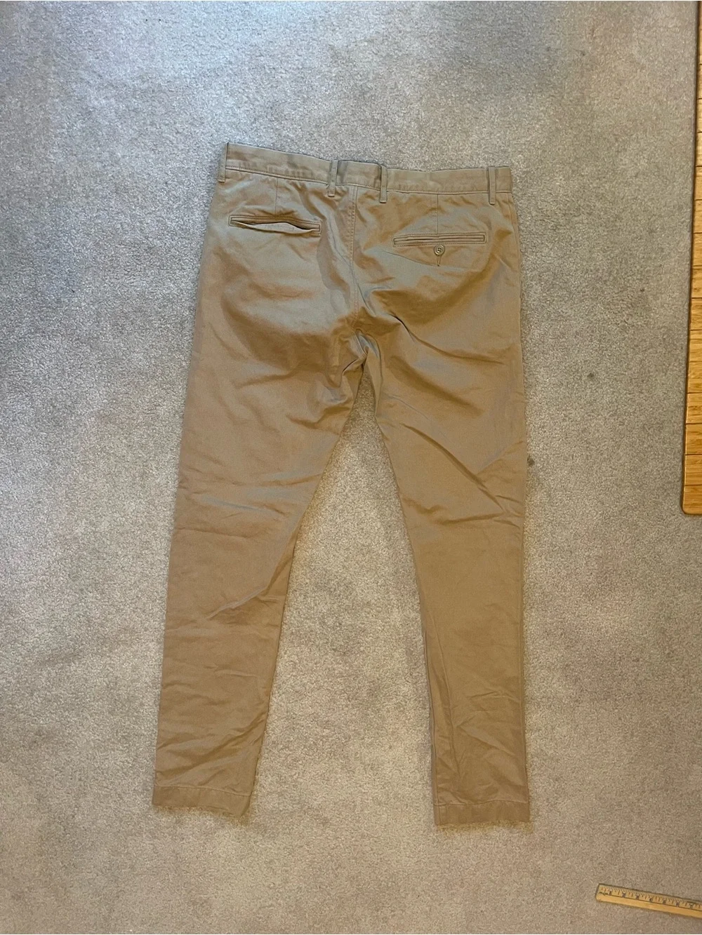 J.Crew 484 Slim-Fit Classic Cotton Chino Pants in Khaki 34/34